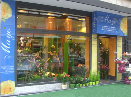 Floristería en Madrid, Calle General Díaz Porlier, 16. Madrid